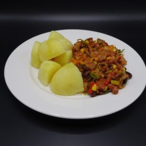 Chili con carne met aardappels