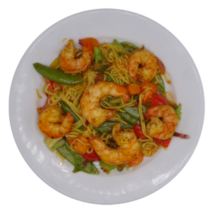 Noodles black tiger roerbak