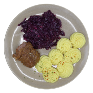 Rodekool schotel